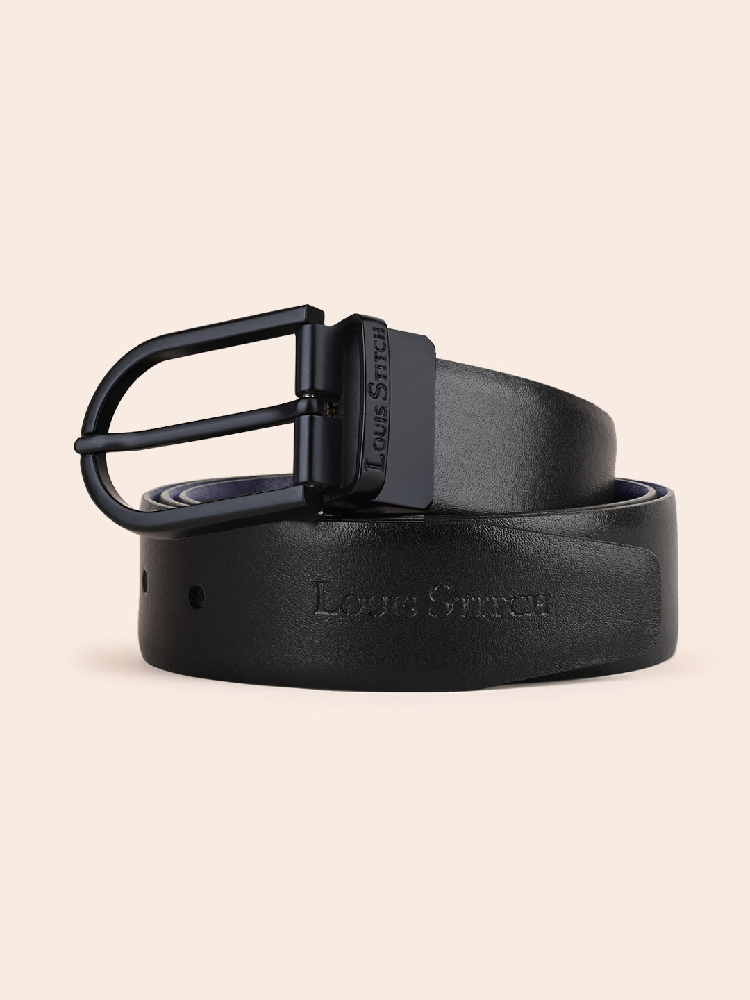 Handcrafted Spanish Leather Reversible Belt For Men