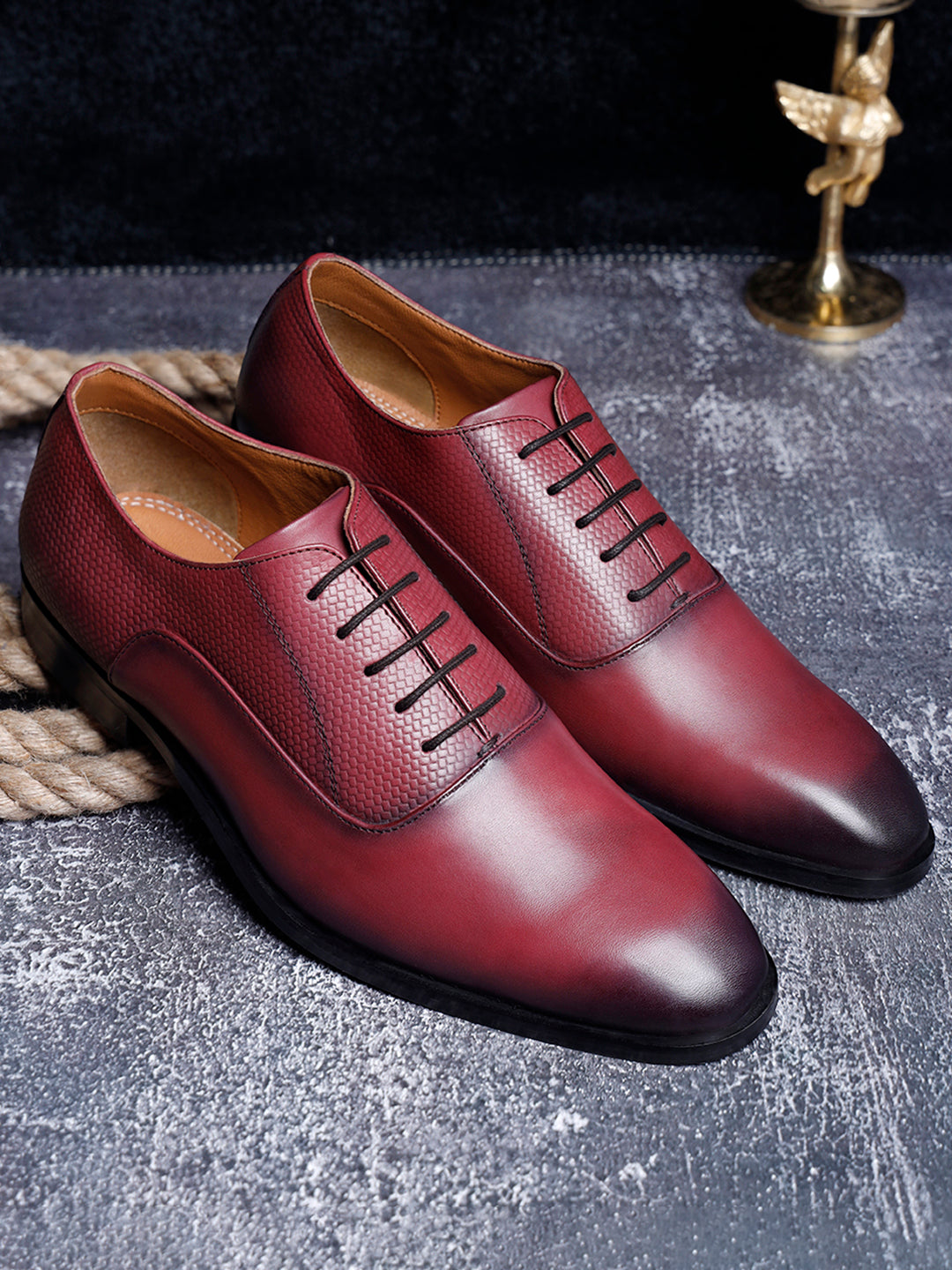 Handmade Premium Italian Leather Derby Shoes