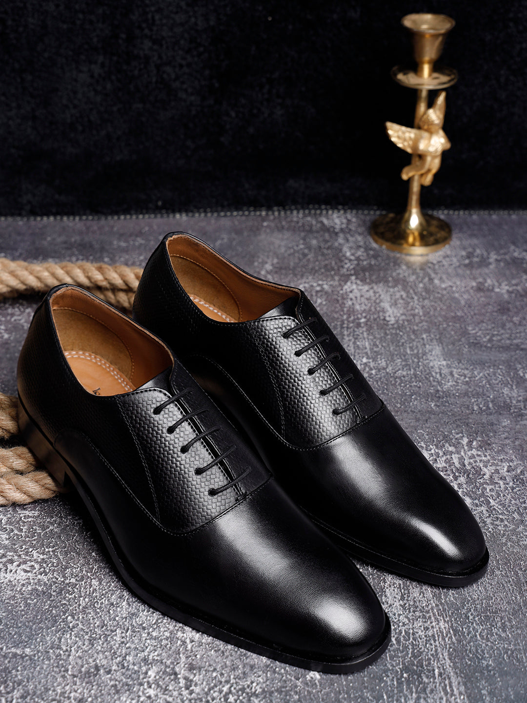 Handmade Premium Italian Leather Derby Shoes