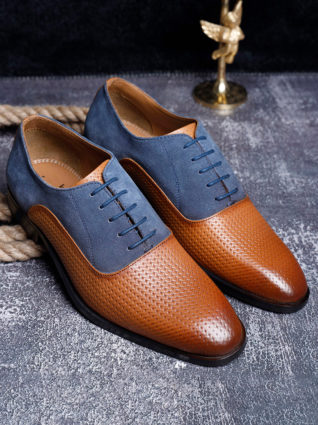 Handmade Premium Italian Leather Derby Shoes