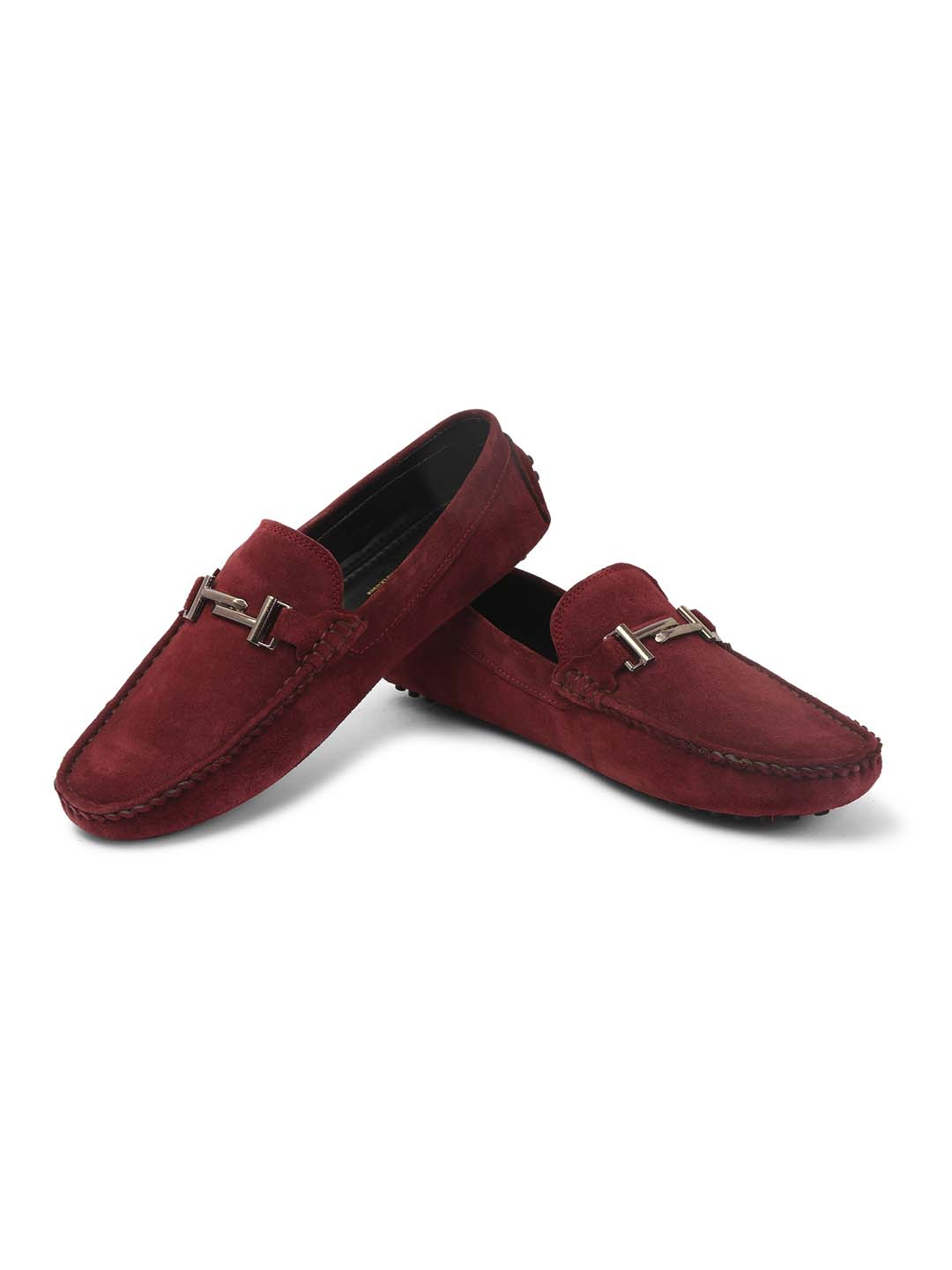 Handmade Italian Suede Leather Penny Loafers