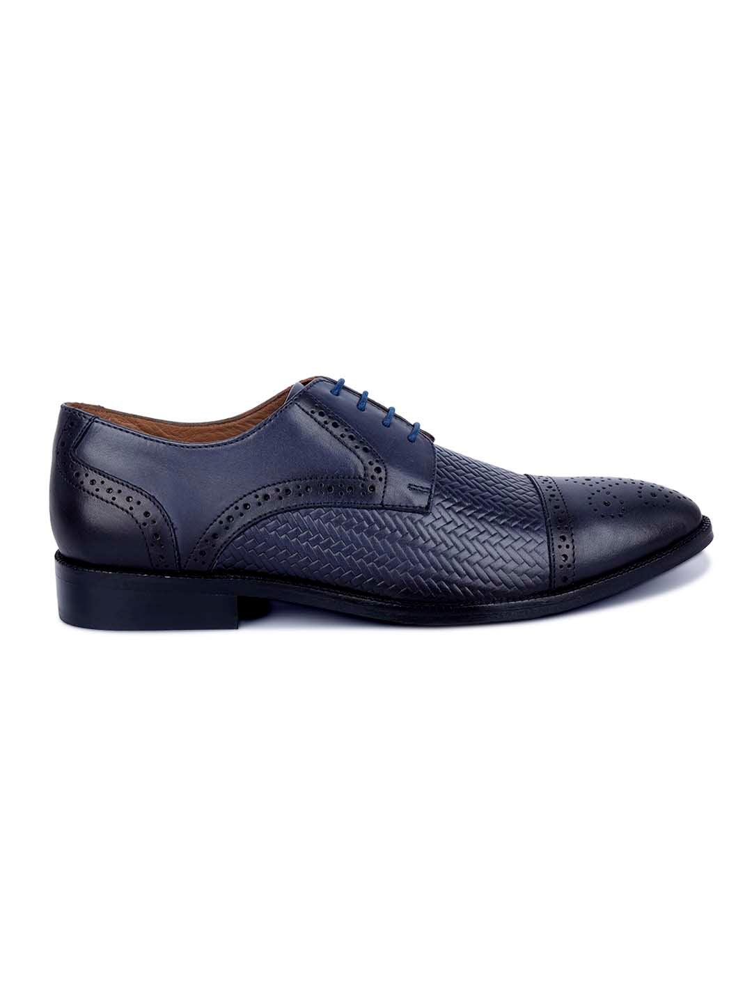 Handmade Premium Italian Leather Weaved Oxfords