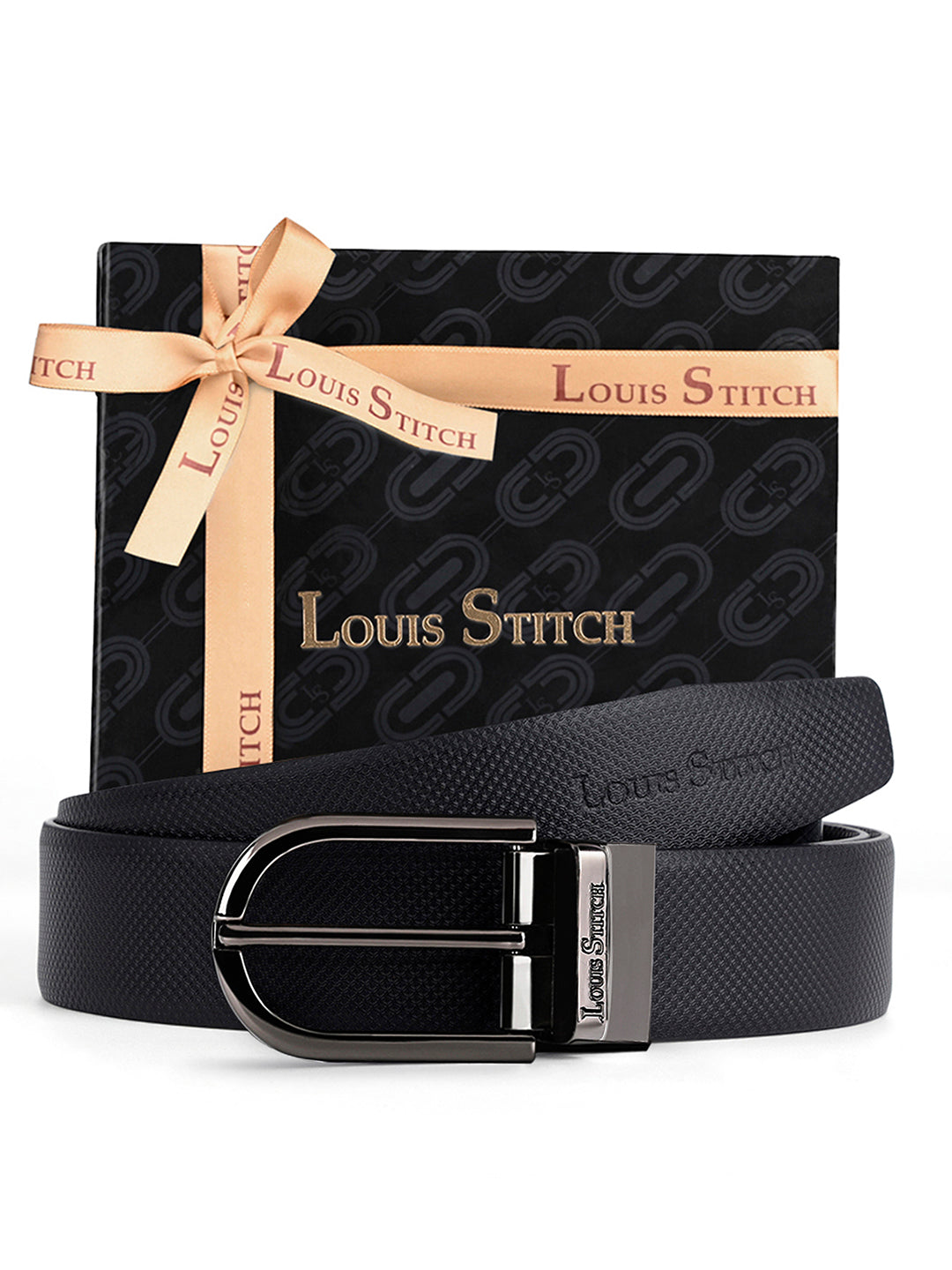 Handcrafted Spanish Leather Reversible Belt For Men