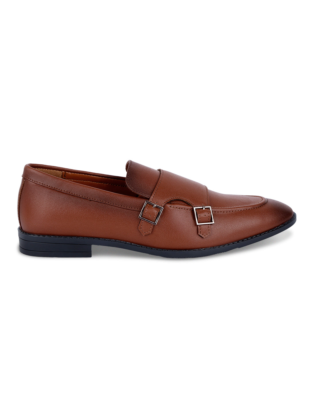 Men's Russet Tan Slipon Style Comfortable Monks