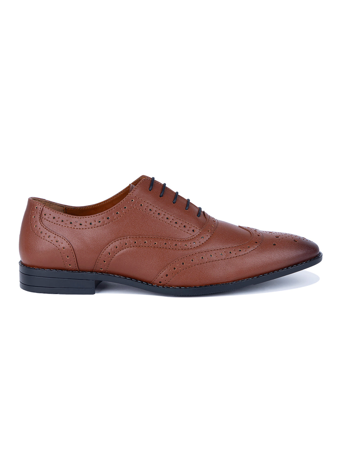 Men's Wingtip Brogue Style Comfortable Formal Lace Up Shoes