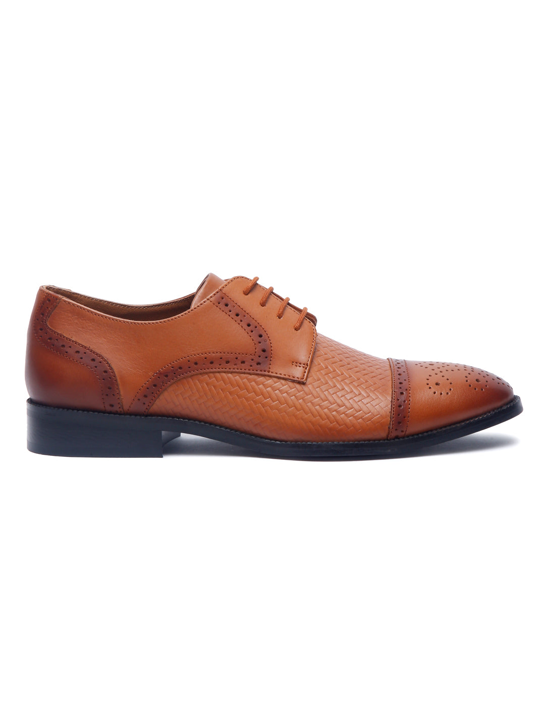 Handmade Premium Italian Leather Weaved Oxfords