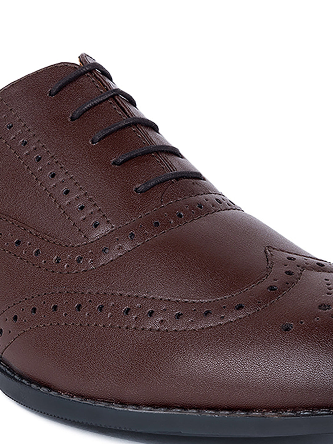 Men's Wingtip Brogue Style Comfortable Formal Lace Up Shoes