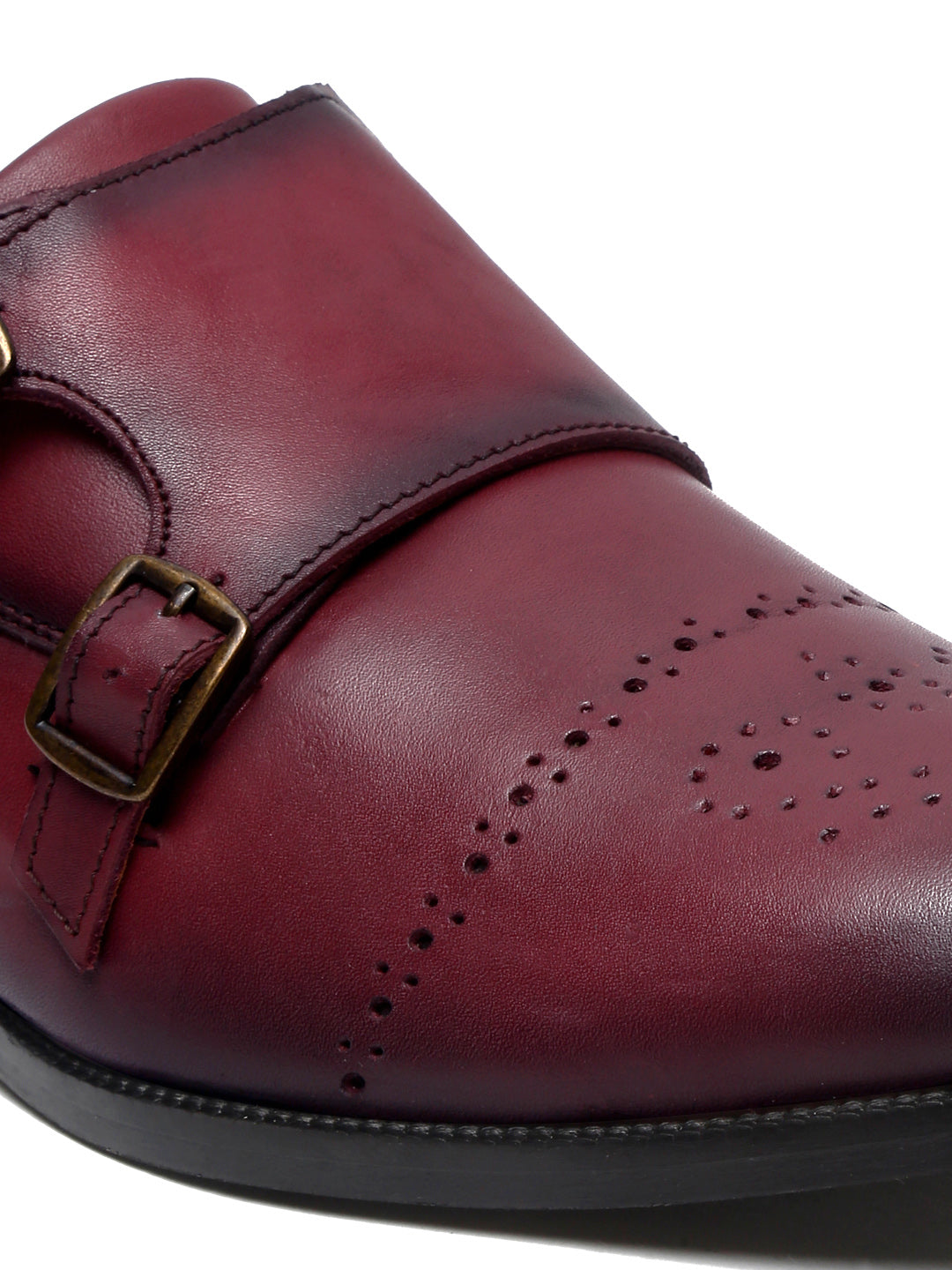 Handmade Premium Italian Leather Double Monks