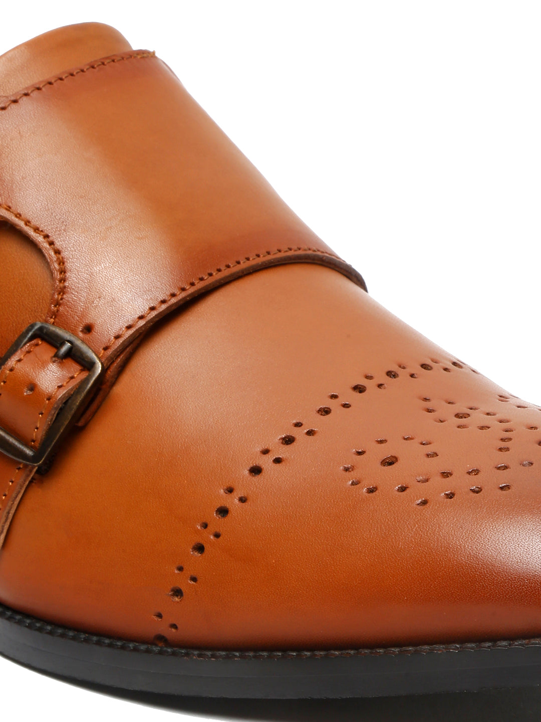 Handmade Premium Italian Leather Double Monks