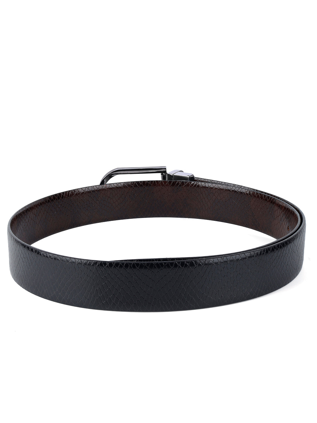 Handcrafted Spanish Leather Reversible Belt For Men