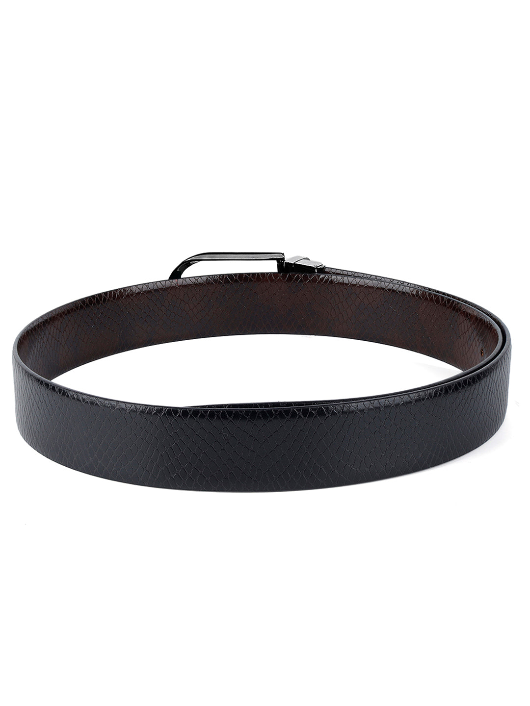 Handcrafted Spanish Leather Reversible Belt For Men