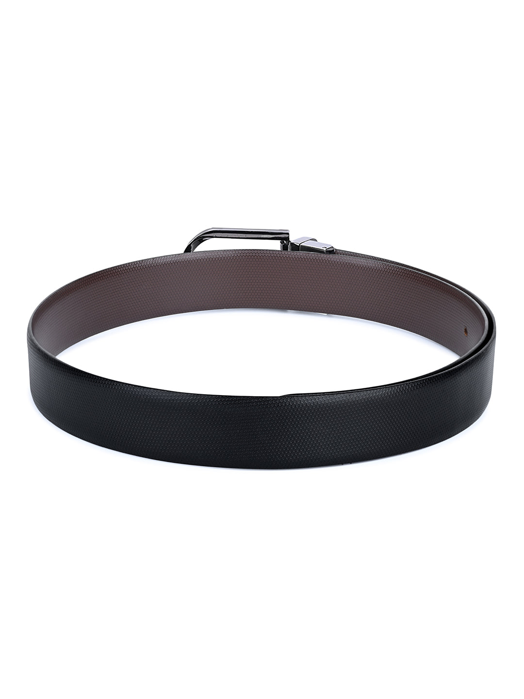 Handcrafted Spanish Leather Reversible Belt For Men