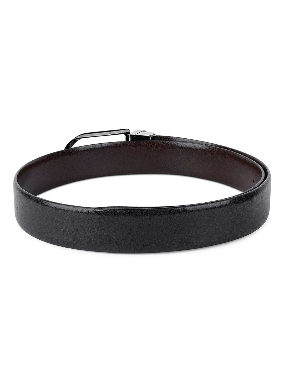 Handcrafted Spanish Leather Reversible Belt For Men