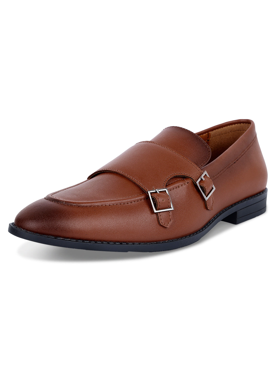 Men's Russet Tan Slipon Style Comfortable Monks