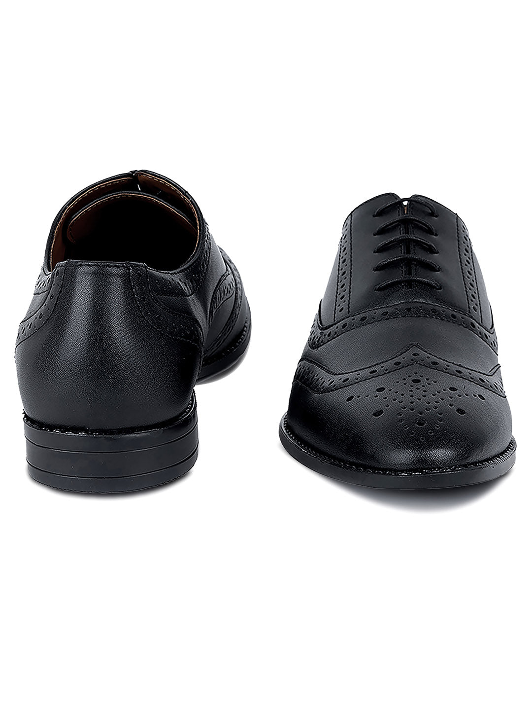 Men's Wingtip Brogue Style Comfortable Formal Lace Up Shoes