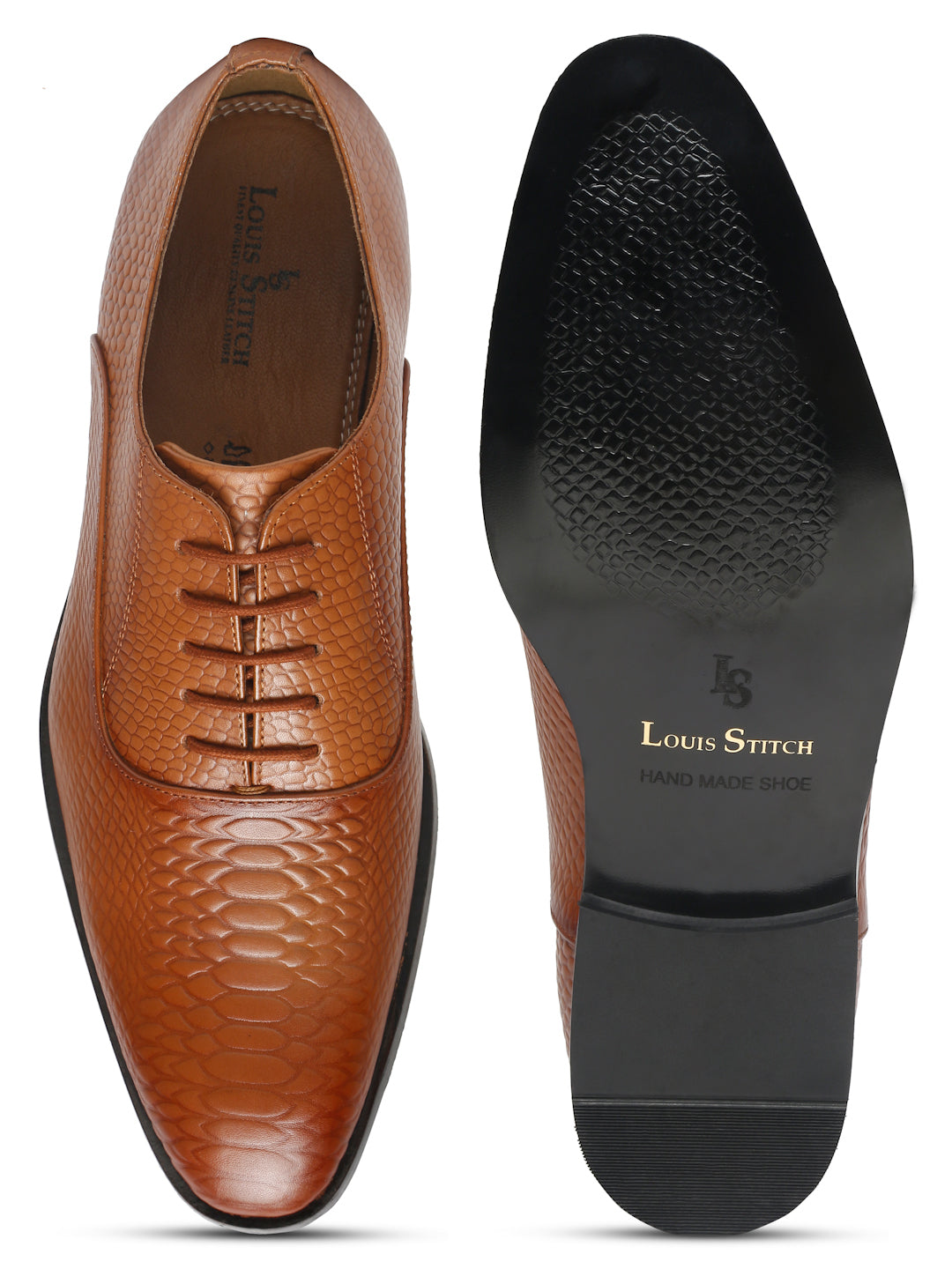 Handmade Premium Italian Leather Derby Shoes