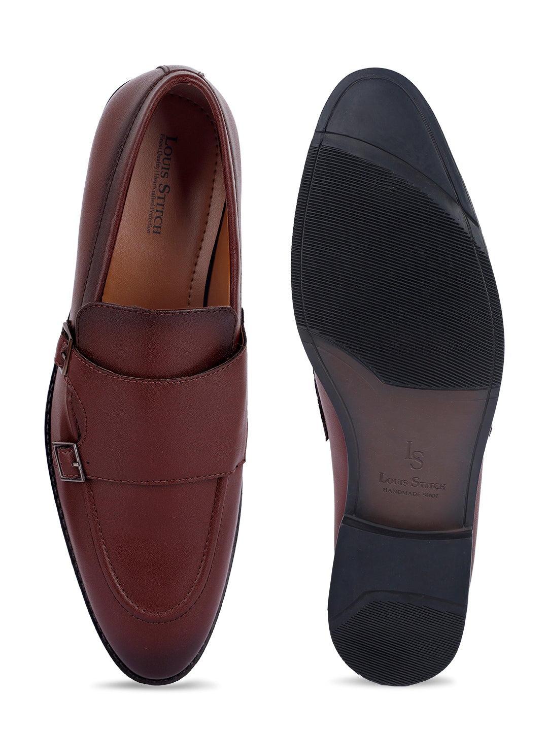 Men's Rosewood Slipon Style Comfortable Monks