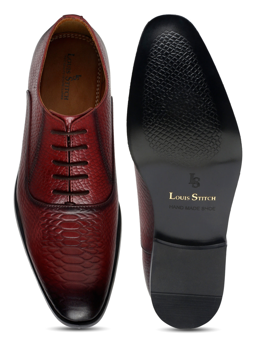 Handmade Premium Italian Leather Derby Shoes