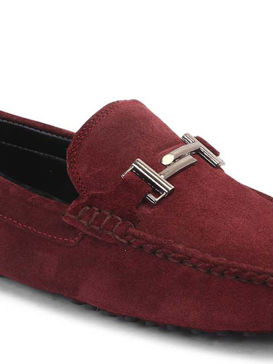 Handmade Italian Suede Leather Penny Loafers