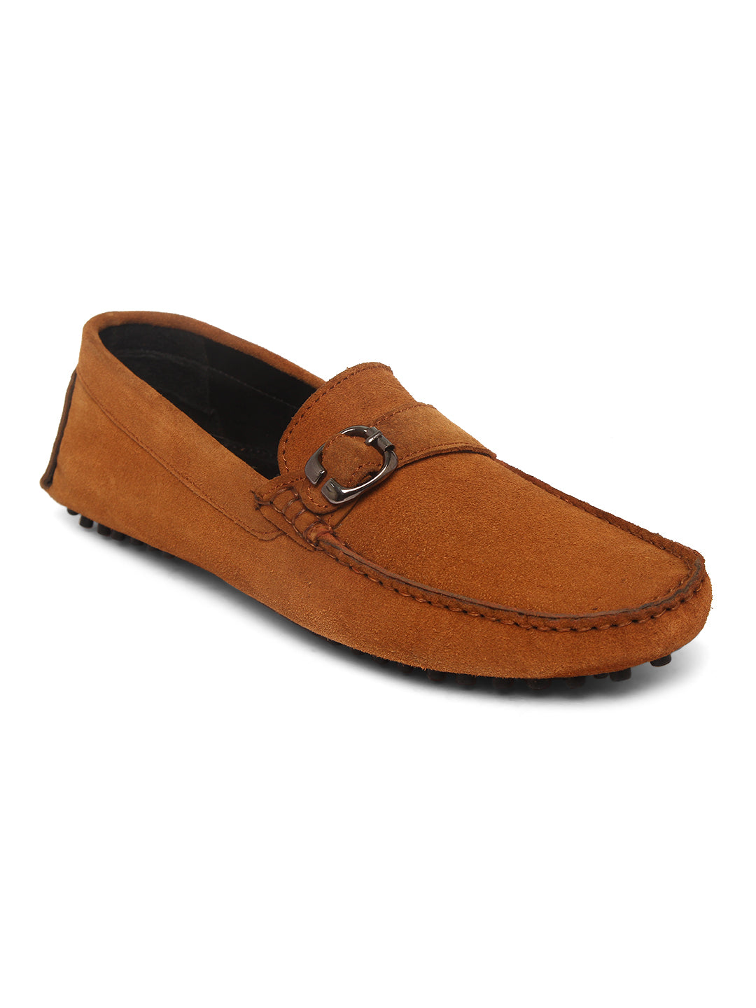 Handmade Italian Suede Leather Penny Loafers