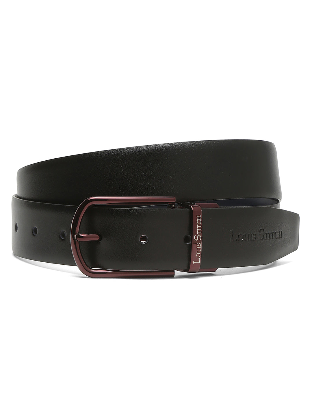 Handcrafted Spanish Leather Reversible Belt For Men