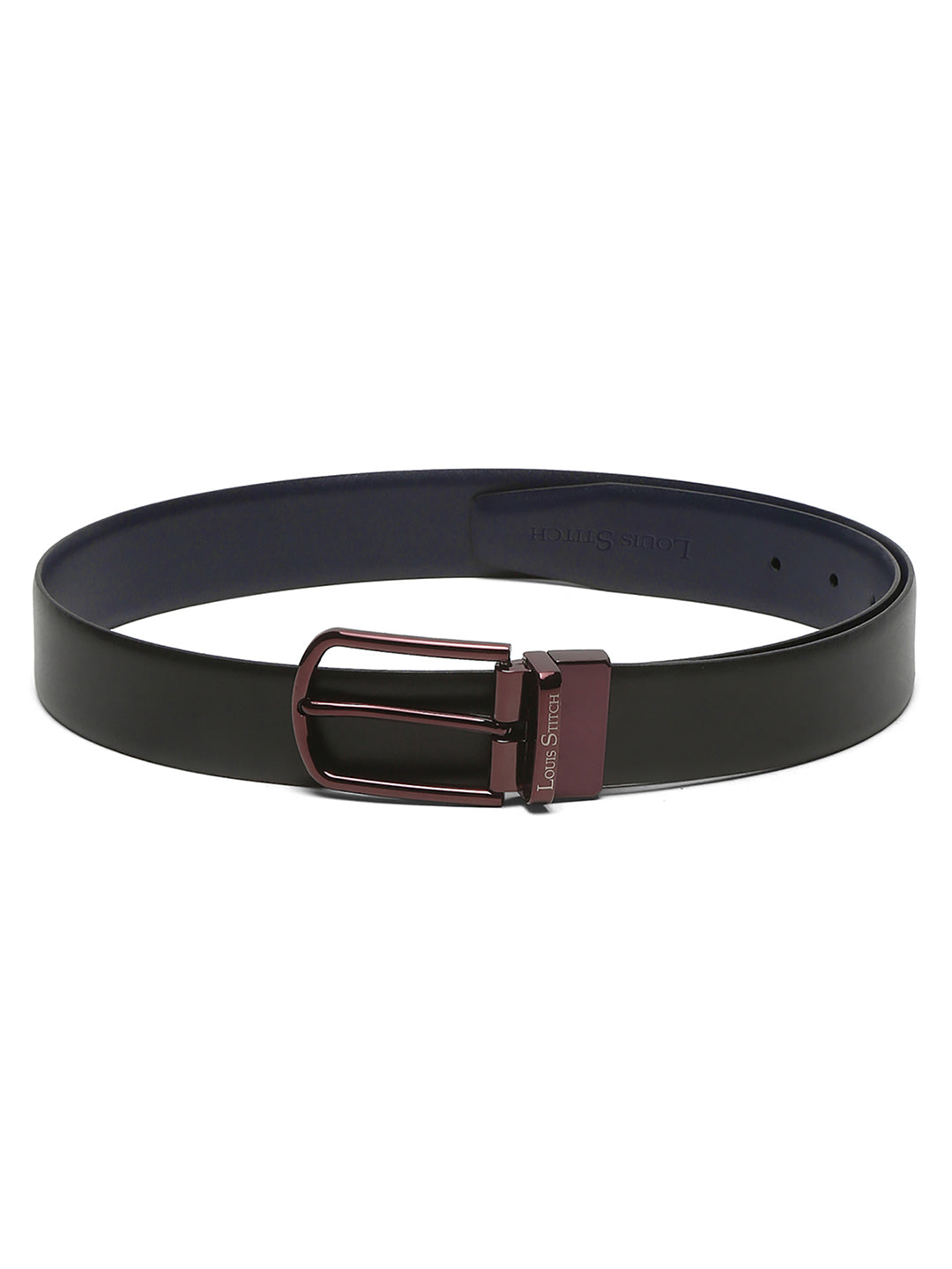 Handcrafted Spanish Leather Reversible Belt For Men