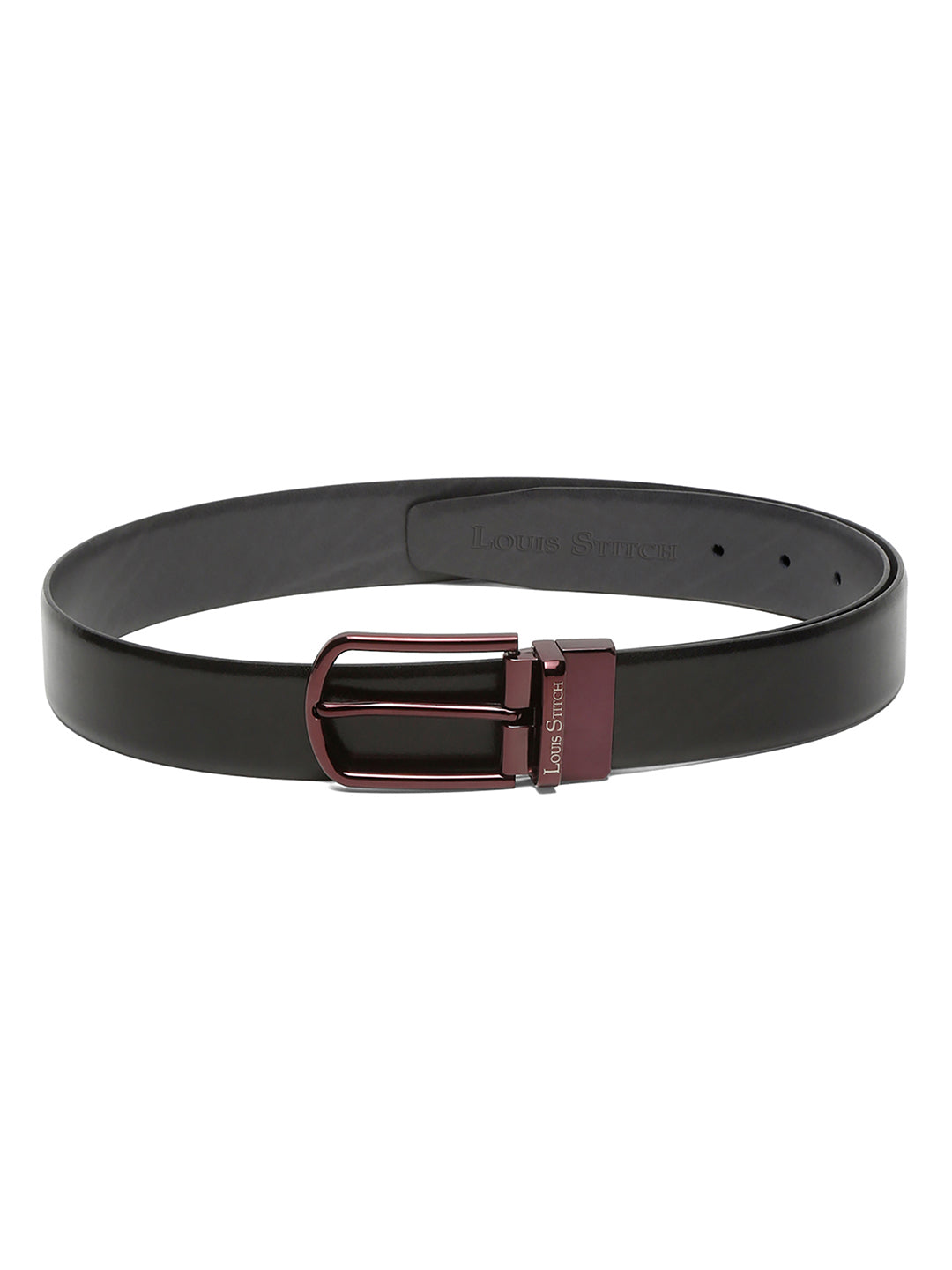 Handcrafted Spanish Leather Reversible Belt For Men