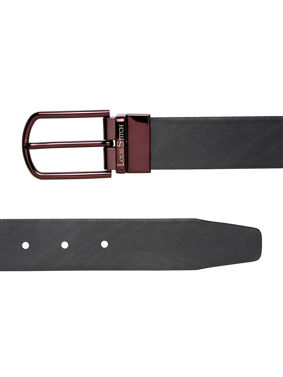 Handcrafted Spanish Leather Reversible Belt For Men