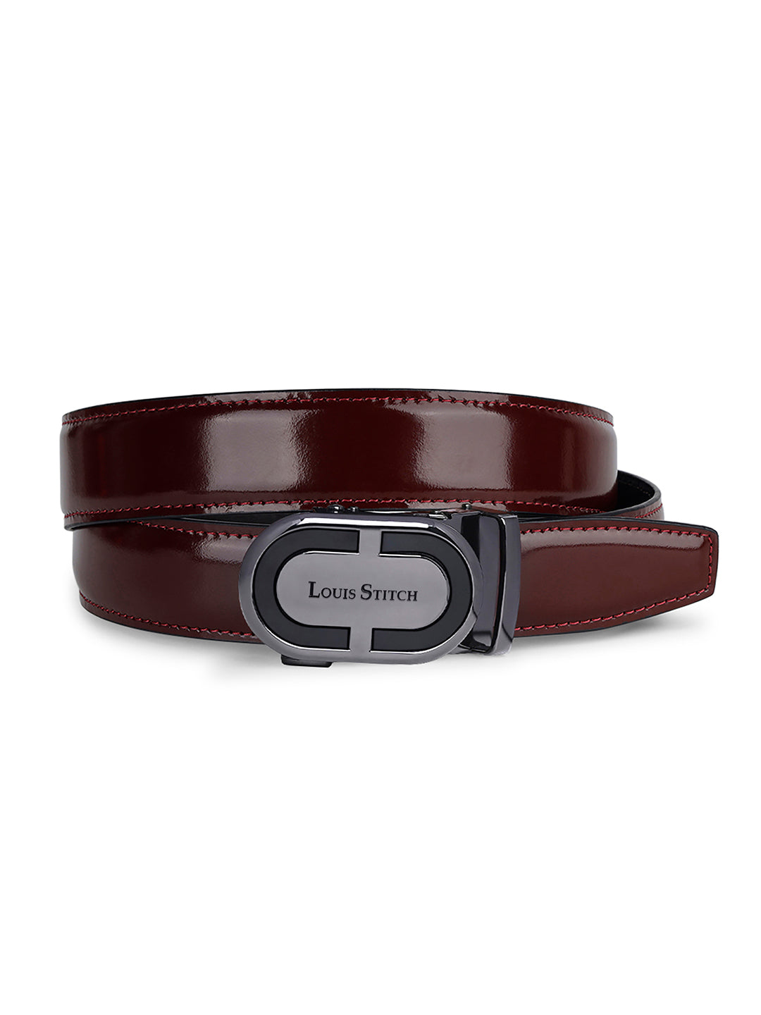 Handcrafted Leather Auto Lock Formal Belt For Men