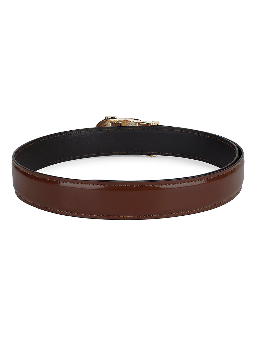 Handcrafted Leather Auto Lock Formal Belt For Men