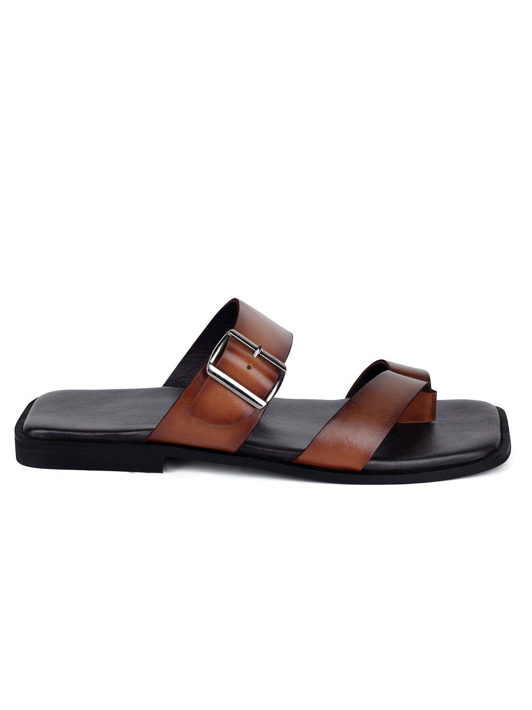 Men's Premium Italian Crust Leather Flip-Flops