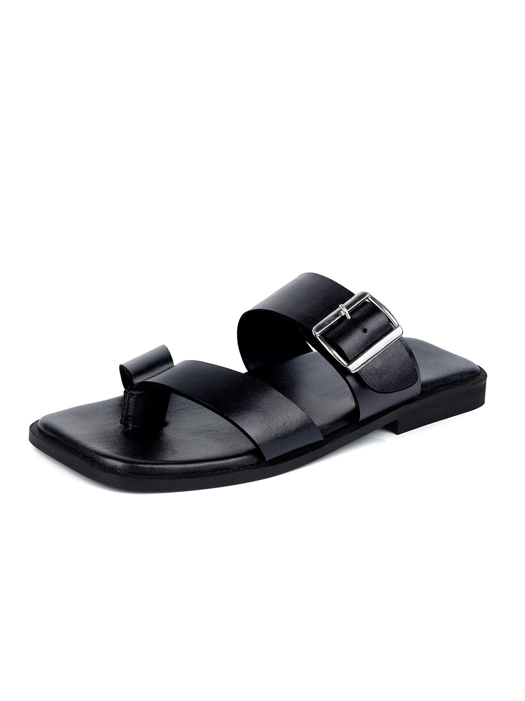 Men's Premium Italian Crust Leather Flip-Flops