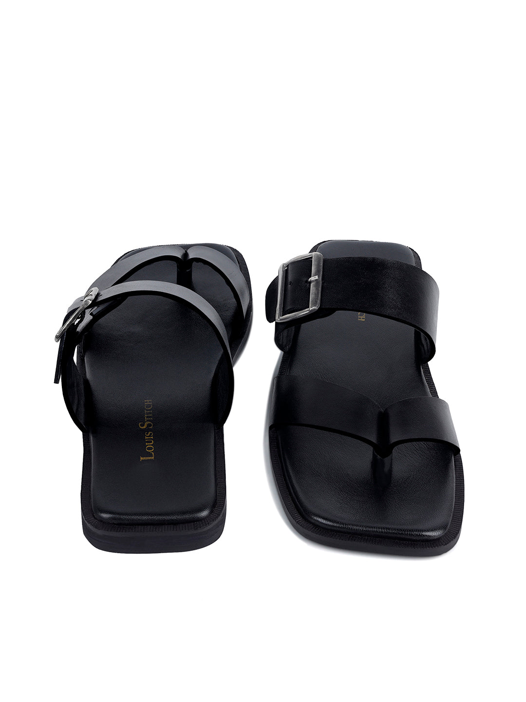 Men's Premium Italian Crust Leather Flip-Flops