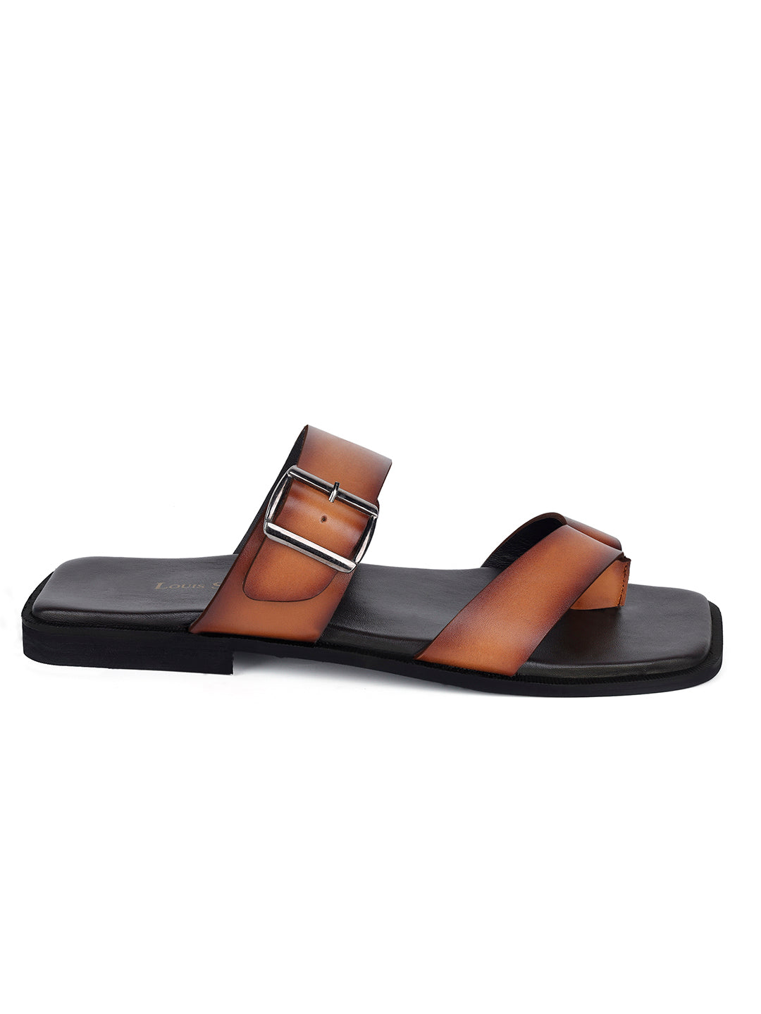 Men's Premium Italian Crust Leather Flip-Flops