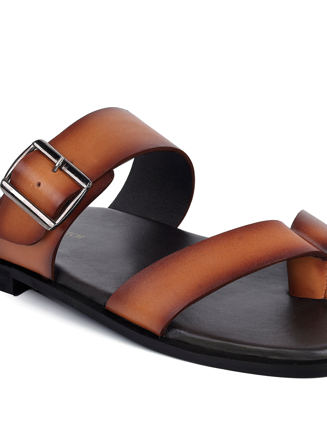 Men's Premium Italian Crust Leather Flip-Flops