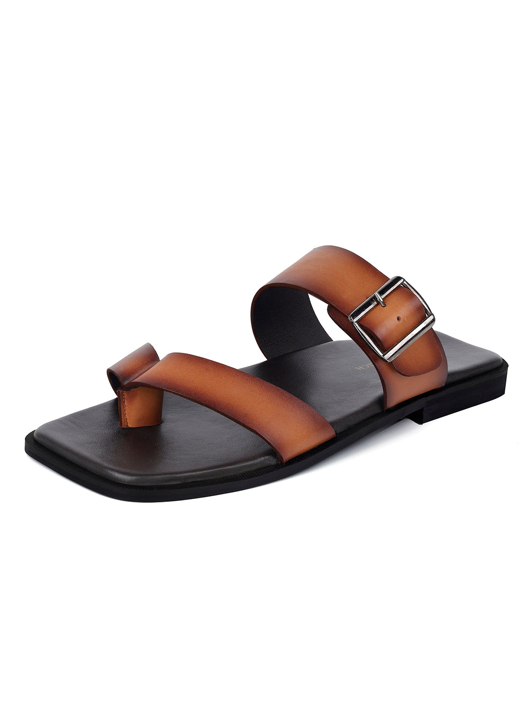 Men's Premium Italian Crust Leather Flip-Flops