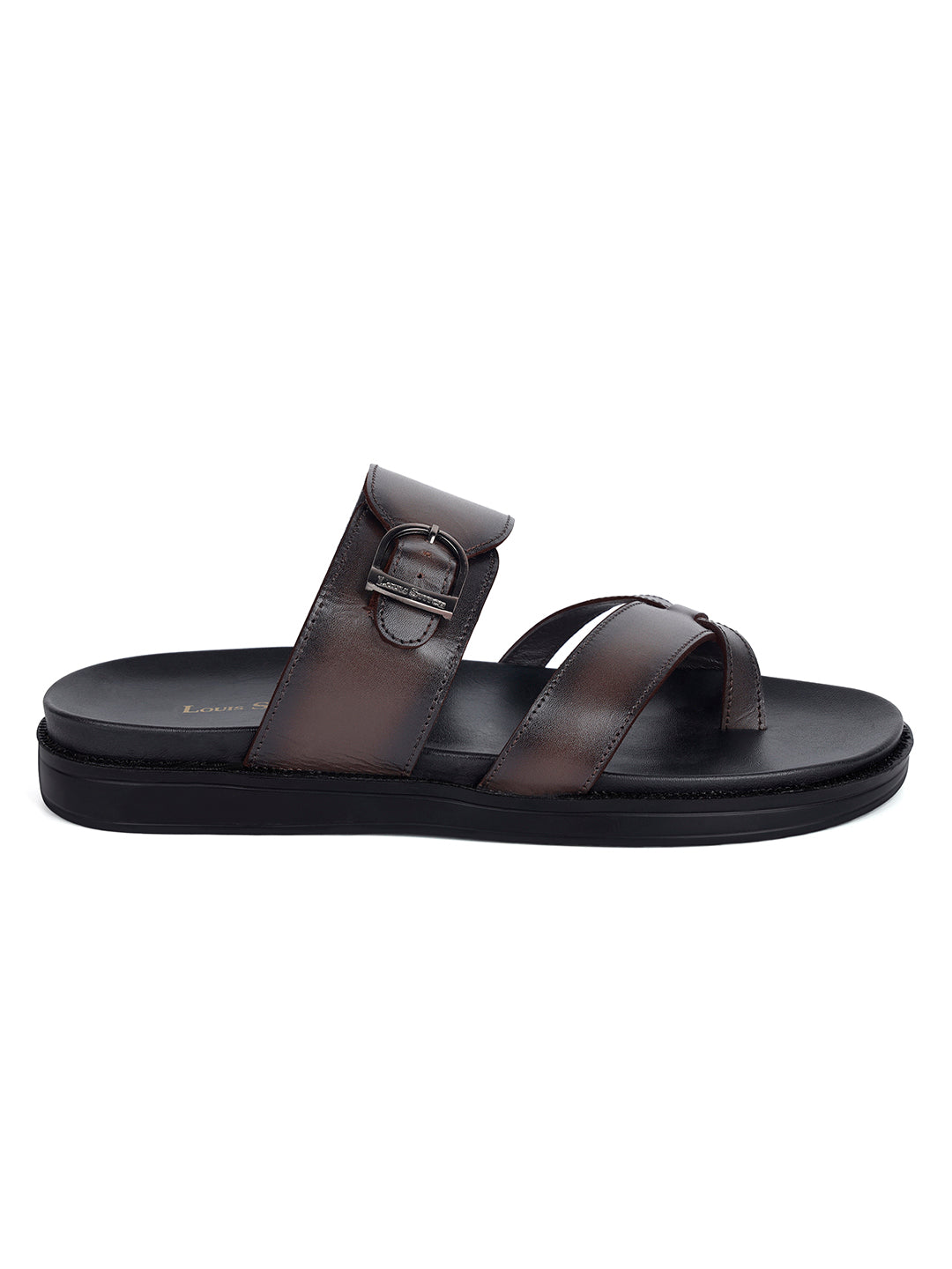 Men's Premium Italian Crust Leather Flip-Flops