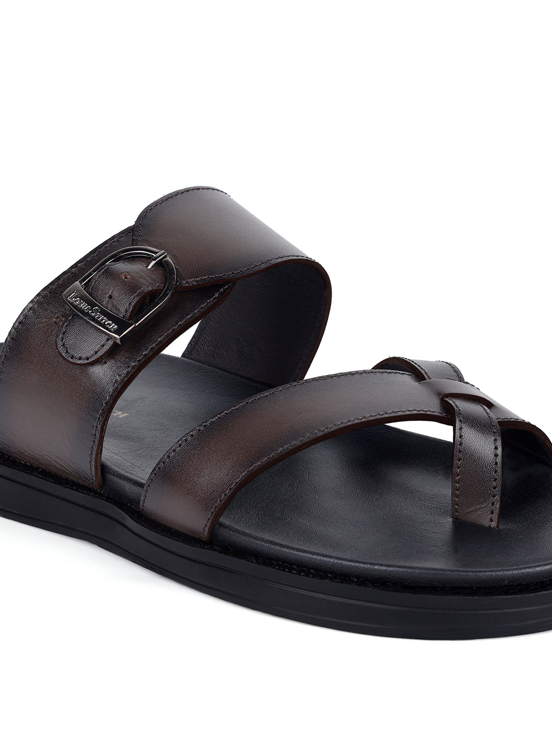 Men's Premium Italian Crust Leather Flip-Flops