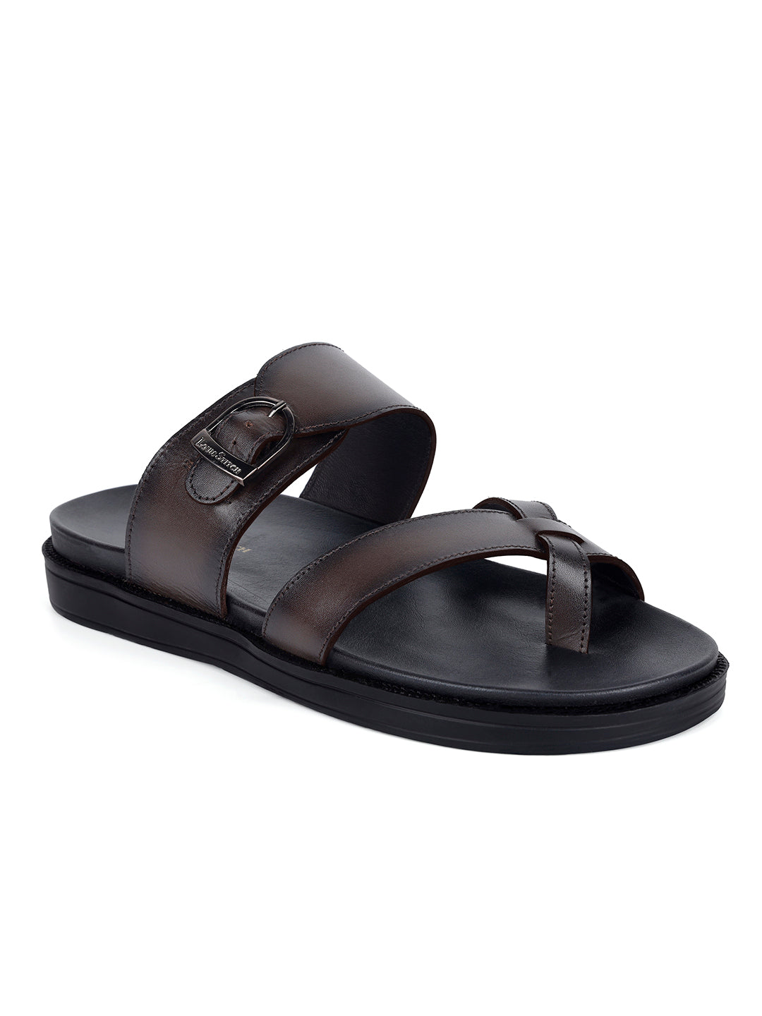 Men's Premium Italian Crust Leather Flip-Flops