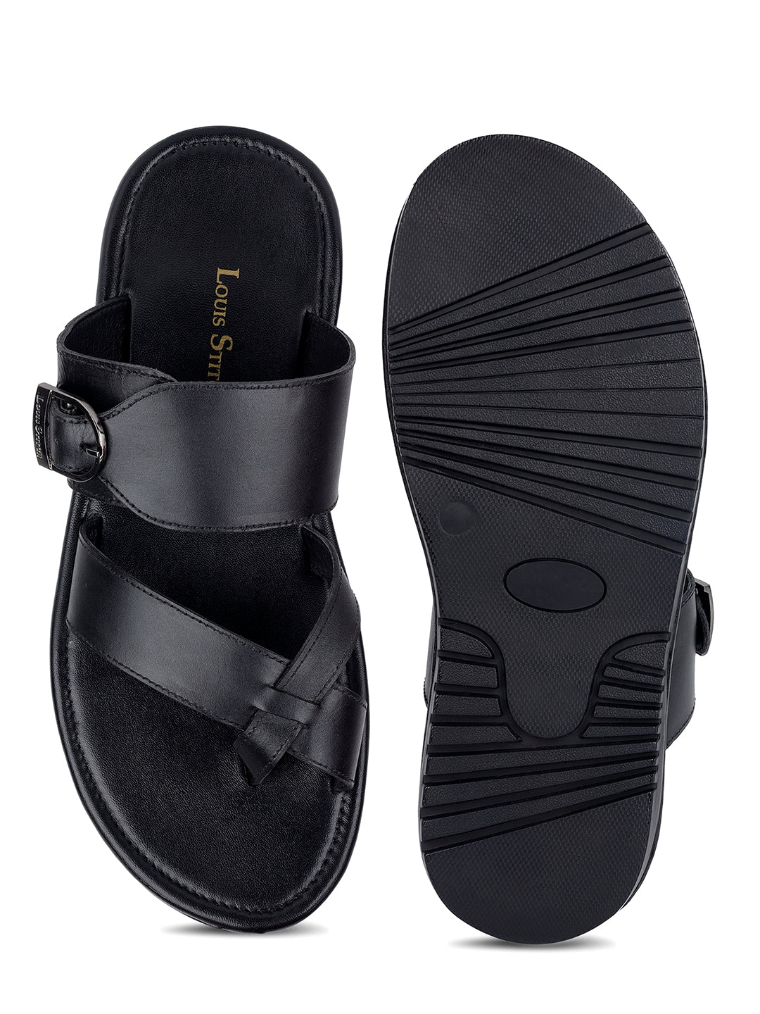 Men's Premium Italian Crust Leather Flip-Flops