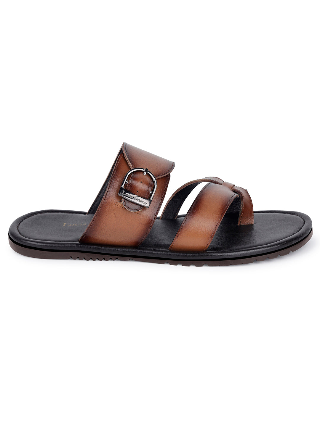 Men's Premium Italian Crust Leather Flip-Flops