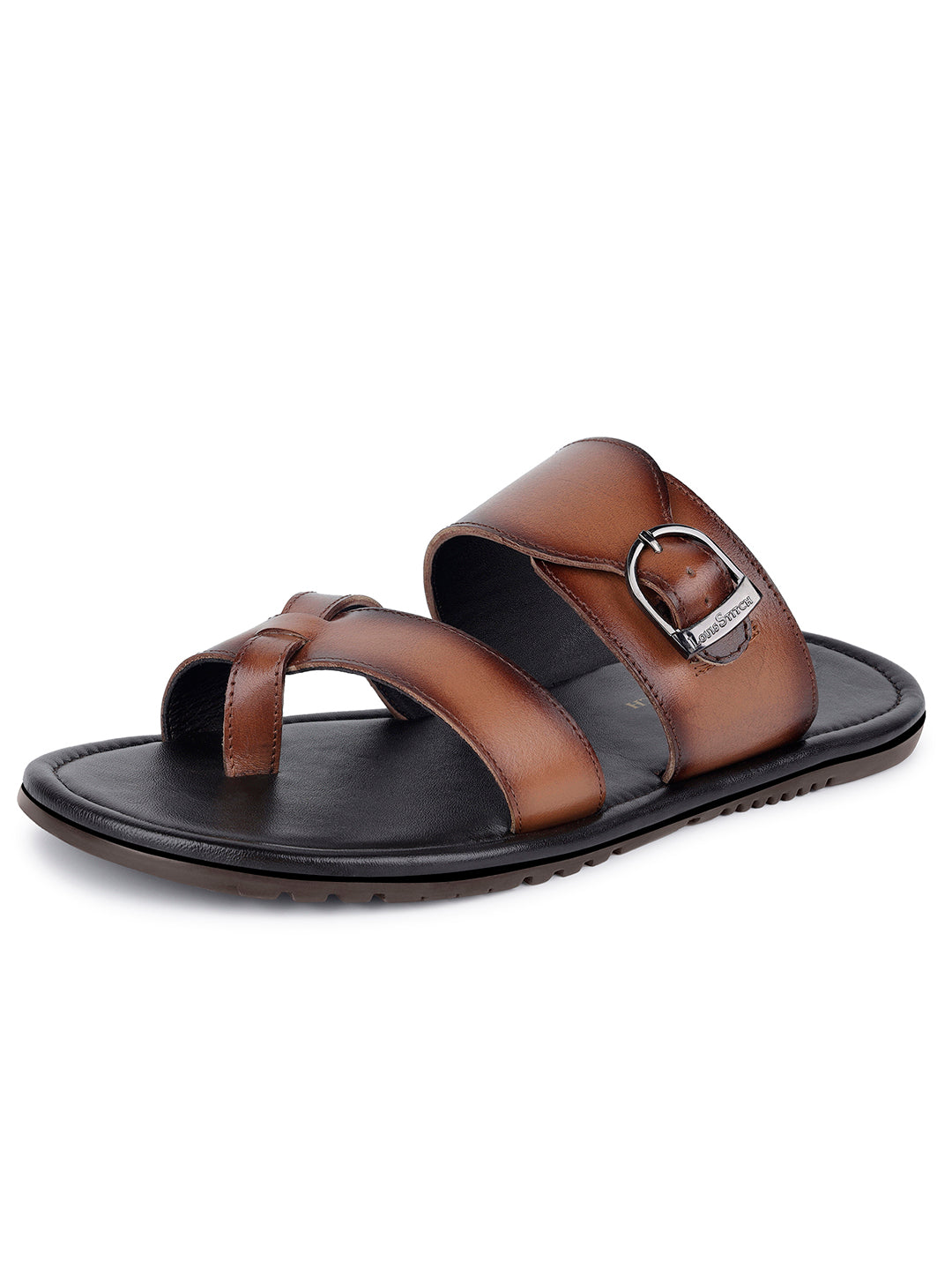 Men's Premium Italian Crust Leather Flip-Flops