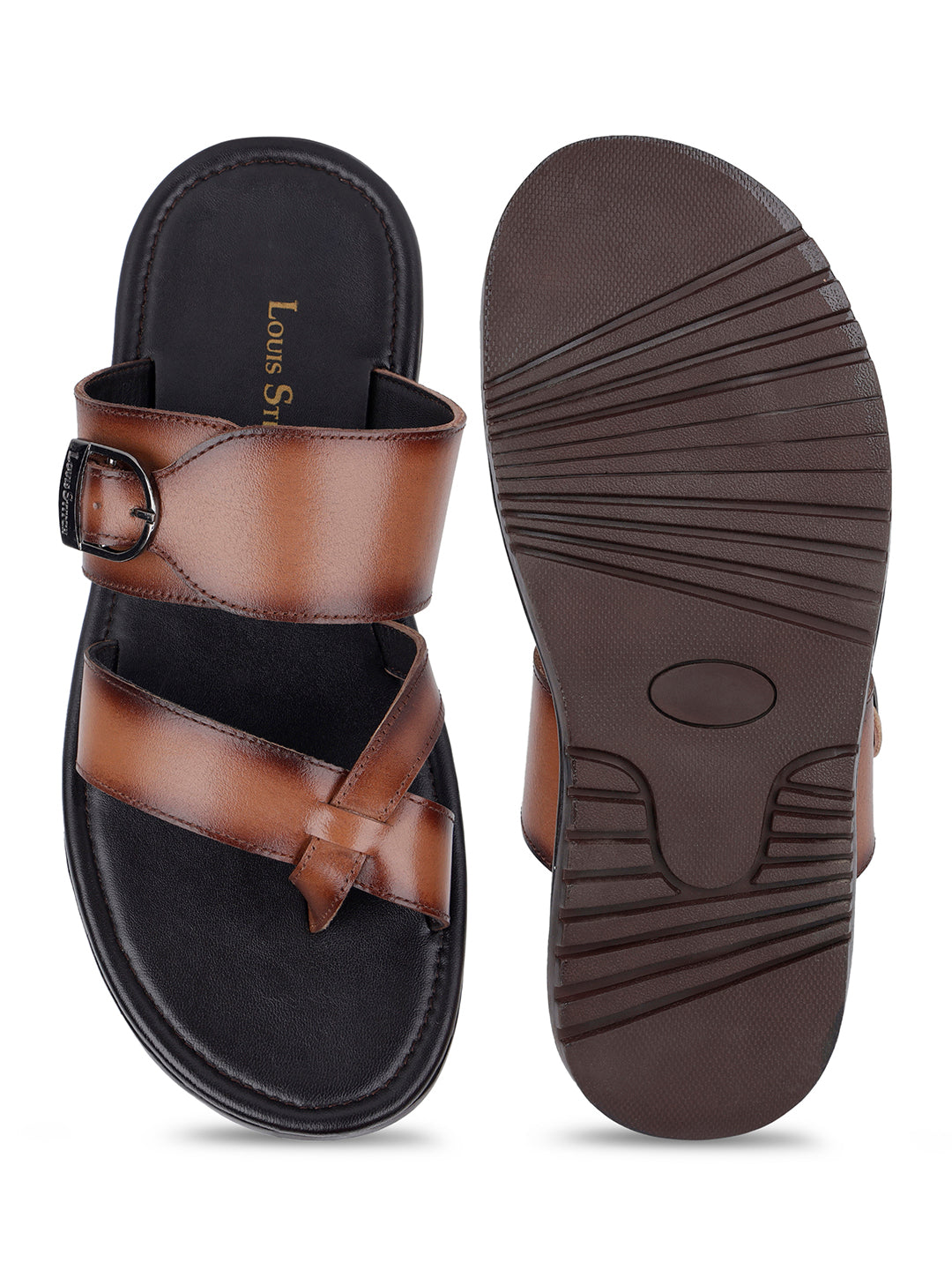 Men's Premium Italian Crust Leather Flip-Flops