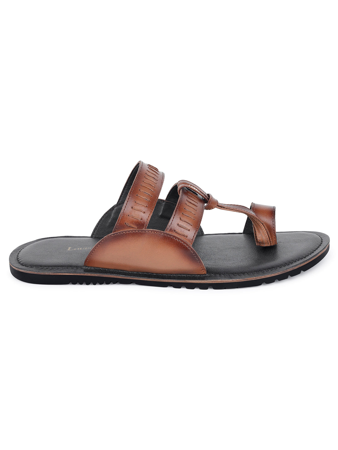 Men's Premium Italian Crust Leather Flip-Flops