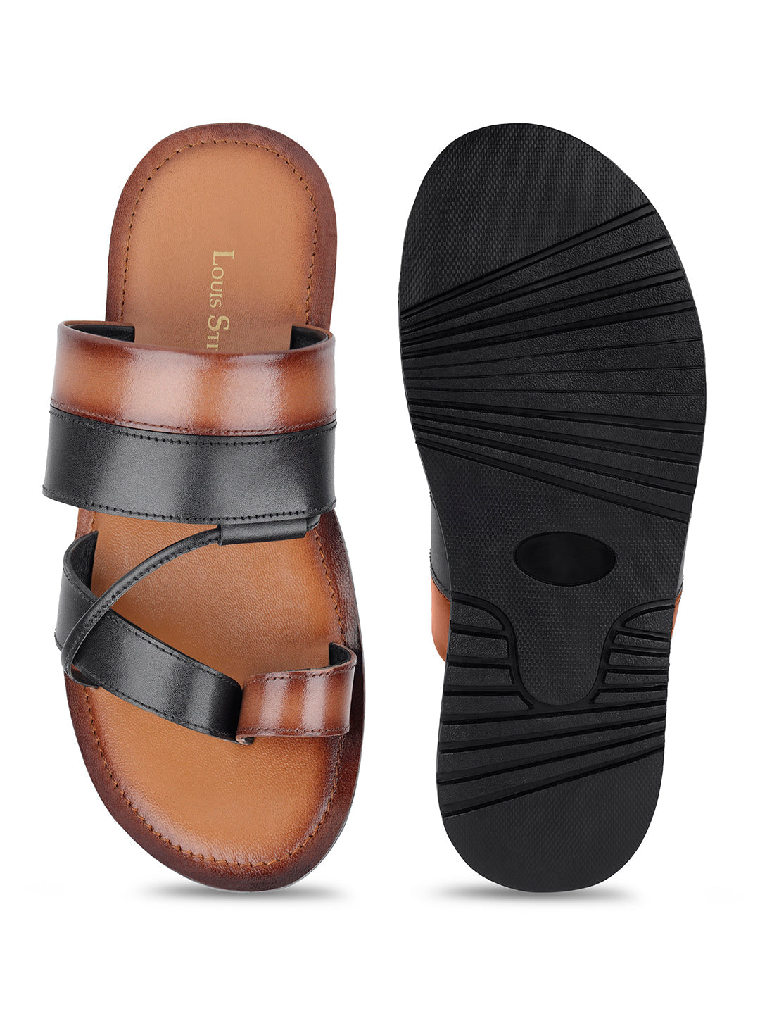 Men's Premium Italian Crust Leather Flip-Flops