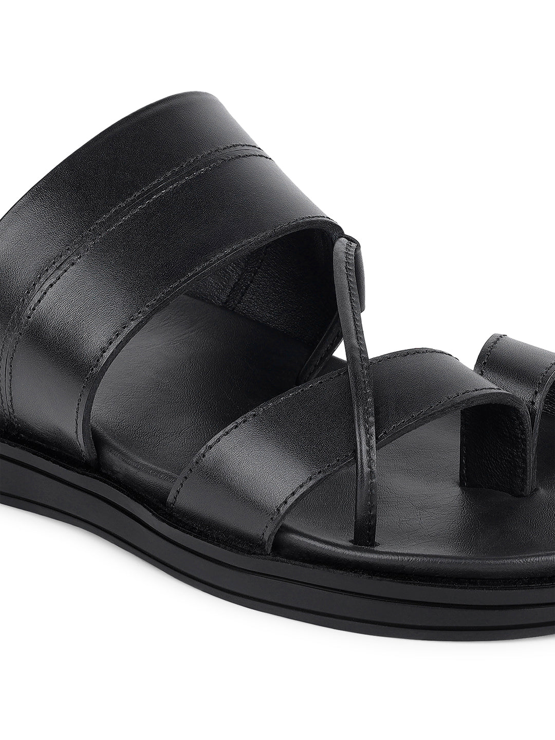 Men's Premium Italian Crust Leather Flip-Flops