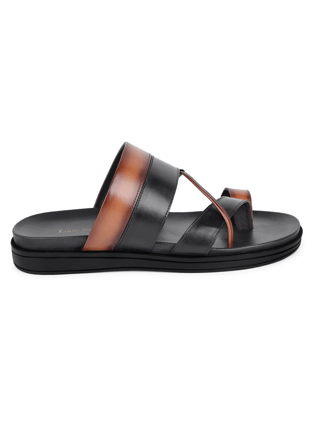 Men's Premium Italian Crust Leather Flip-Flops