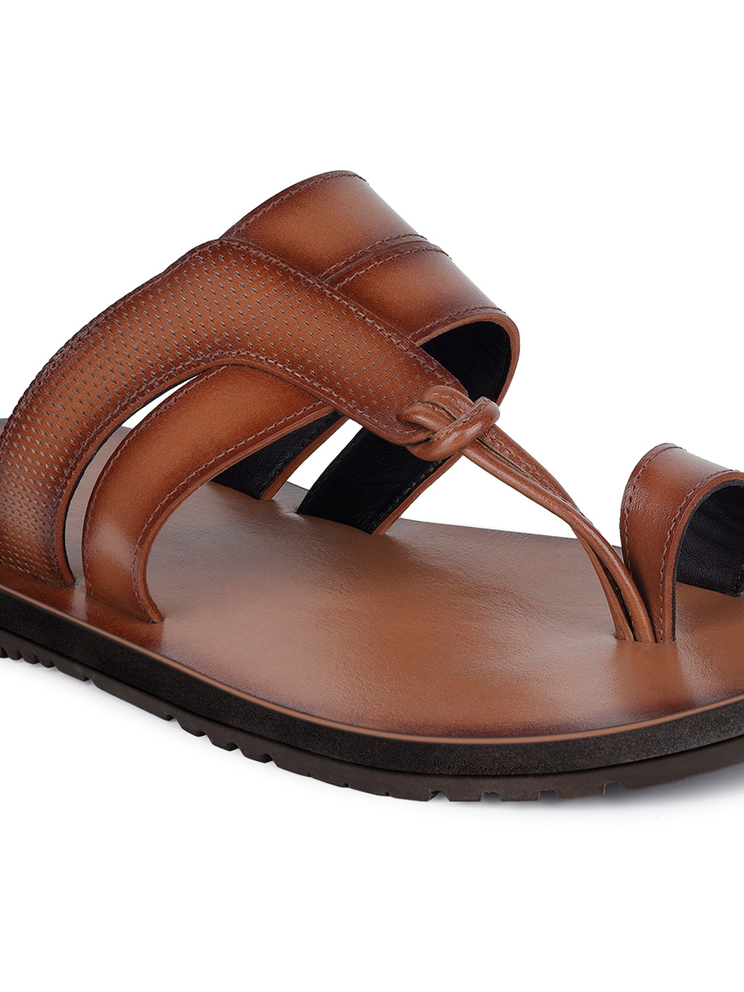 Men's Premium Italian Crust Leather Flip-Flops