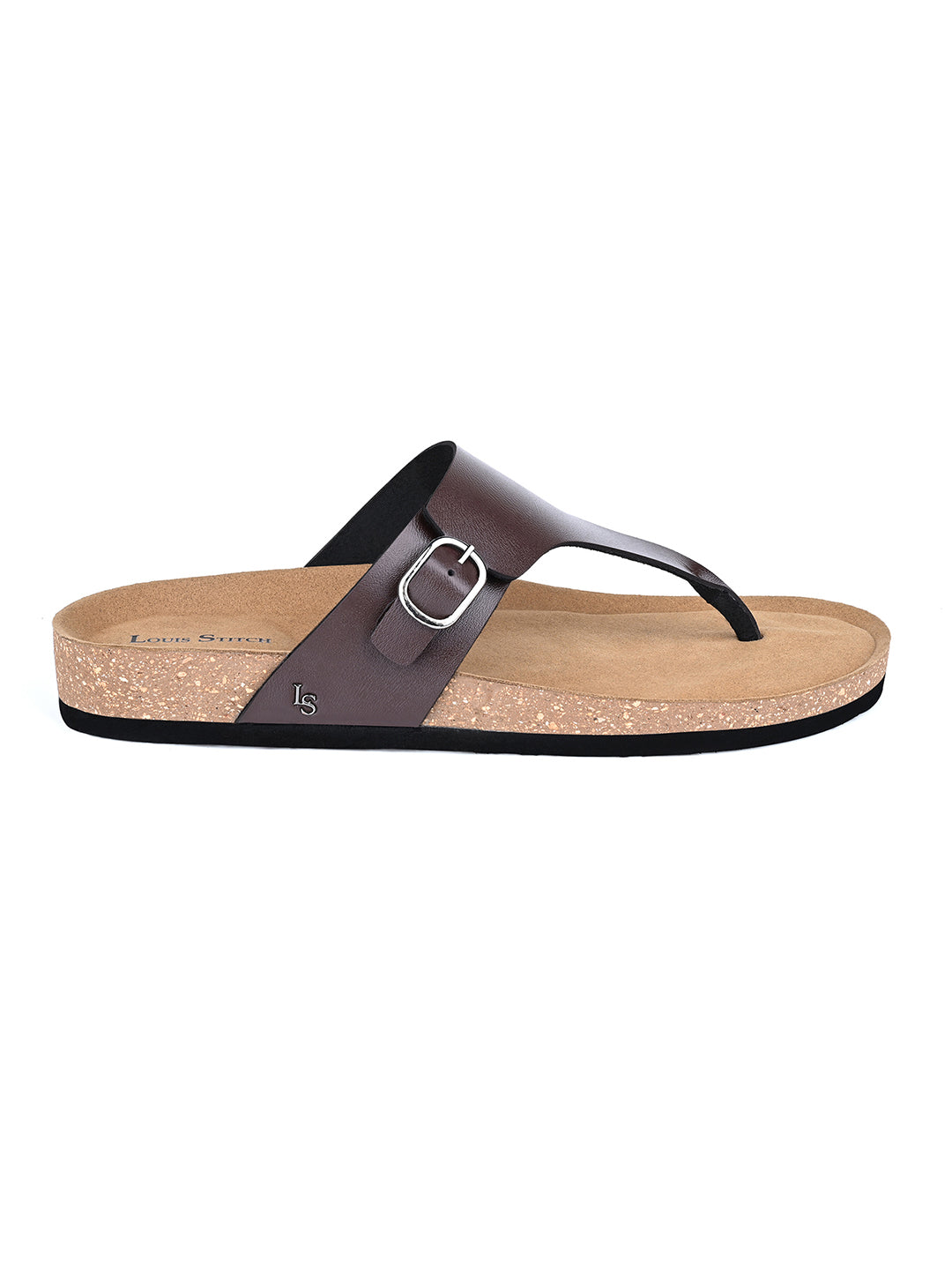 Men's Brunette Brown Premium Comfy Flip-Flops for Men