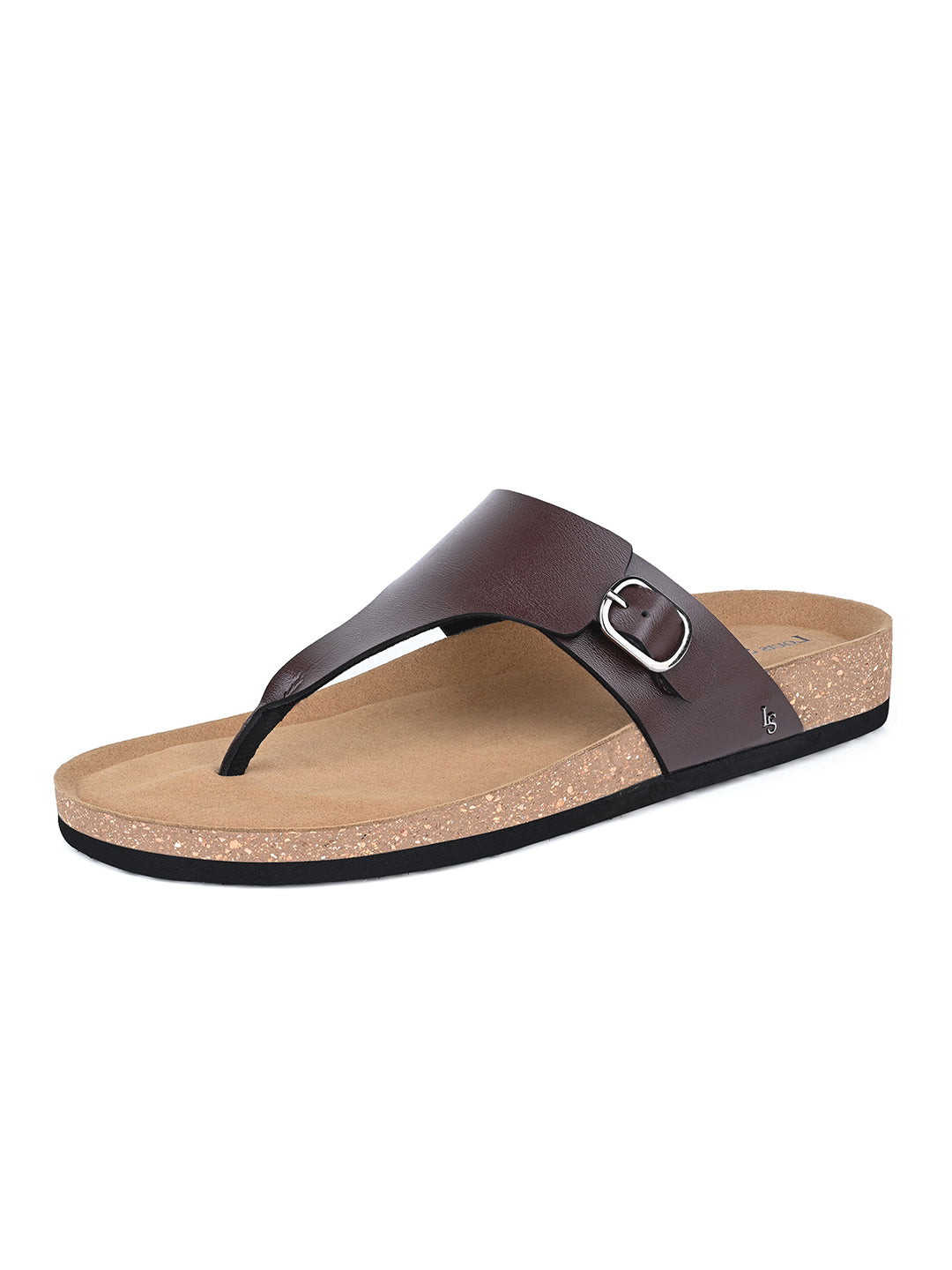 Men's Brunette Brown Premium Comfy Flip-Flops for Men